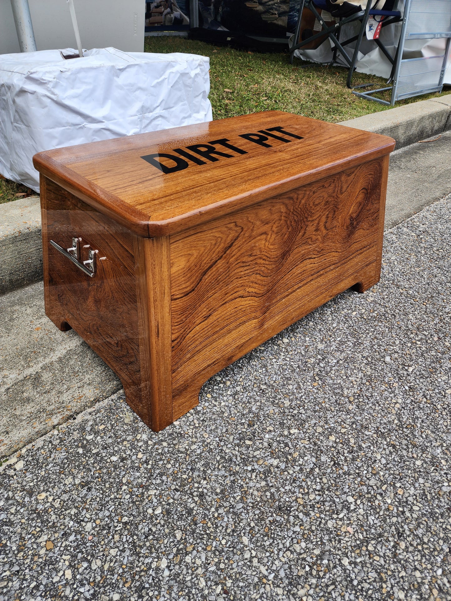 Teak Step Boxes
