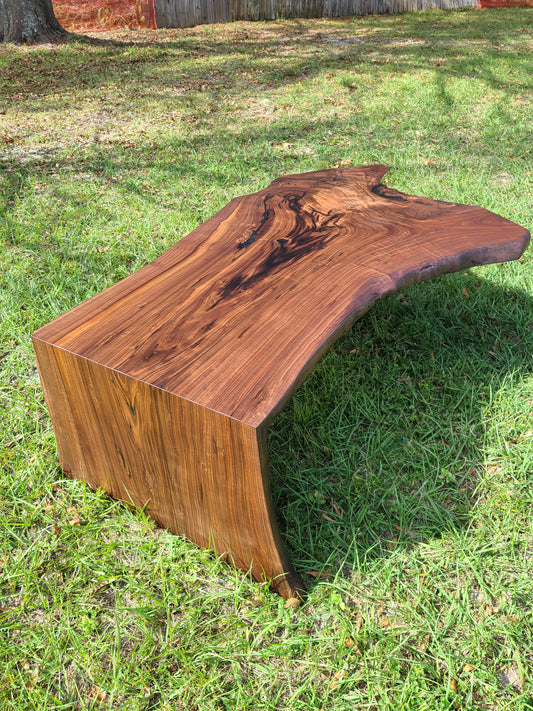 Walnut Waterfall Coffee Table