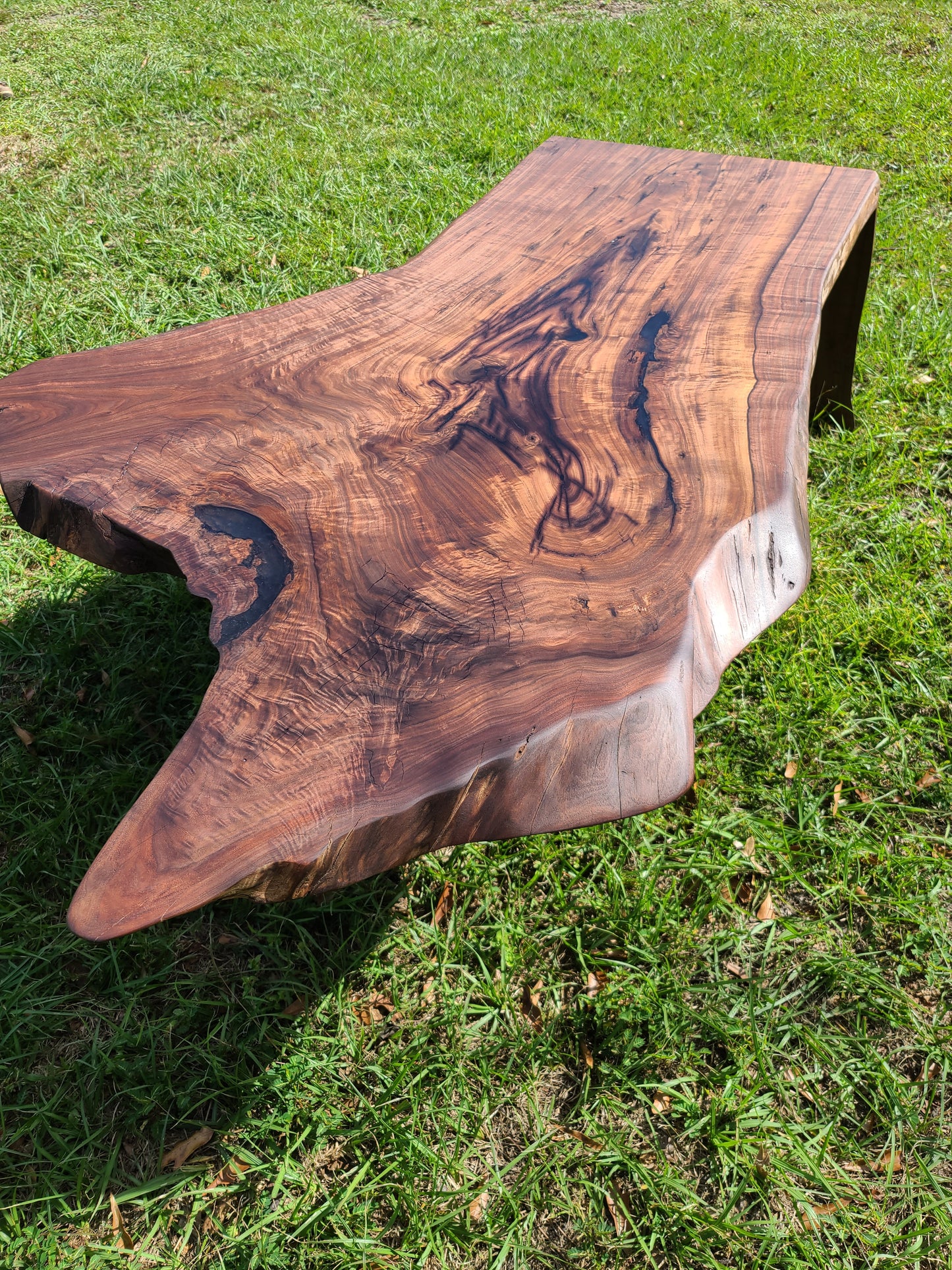 Walnut Waterfall Coffee Table