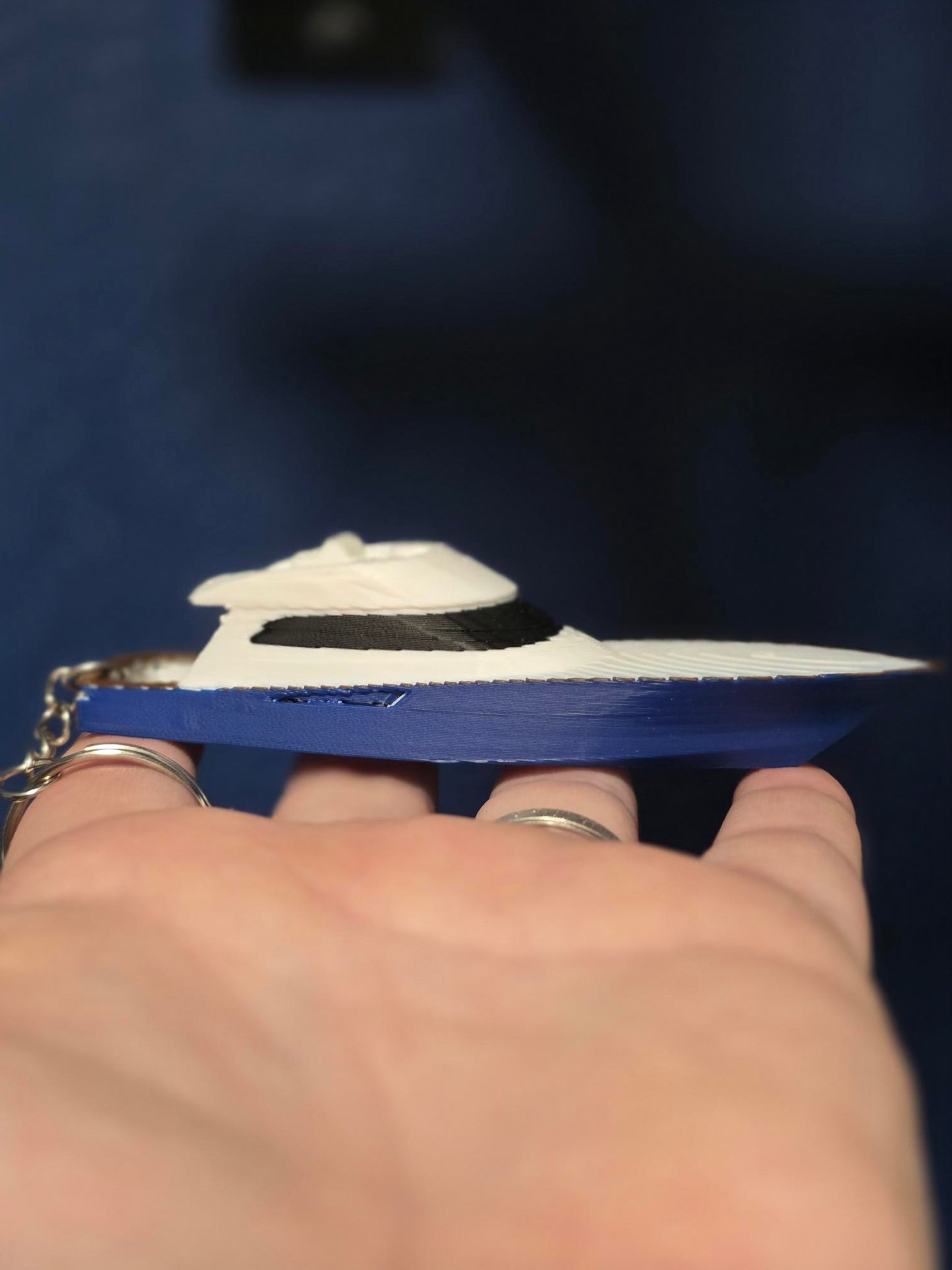 Boat keychain