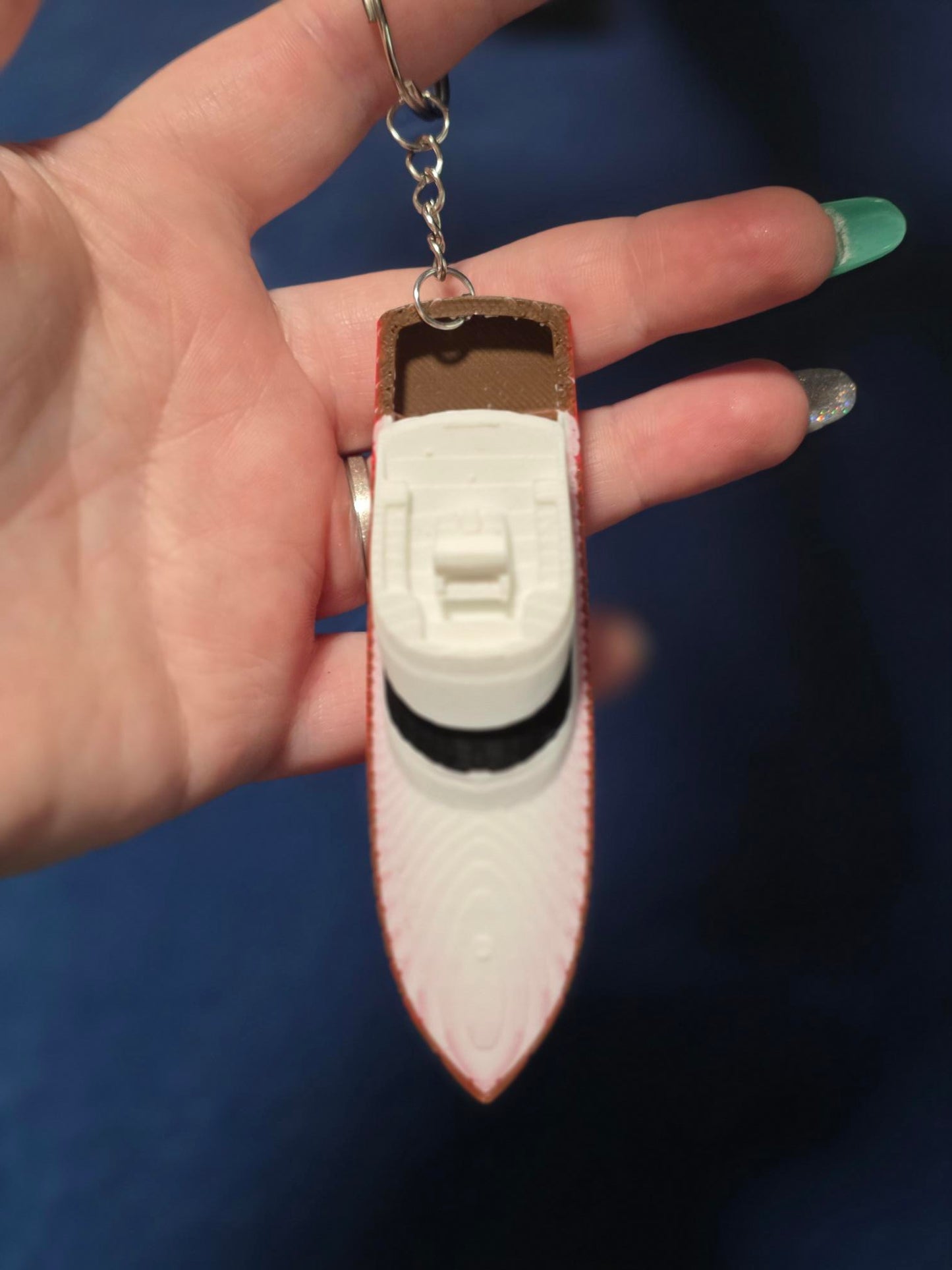 Boat keychain