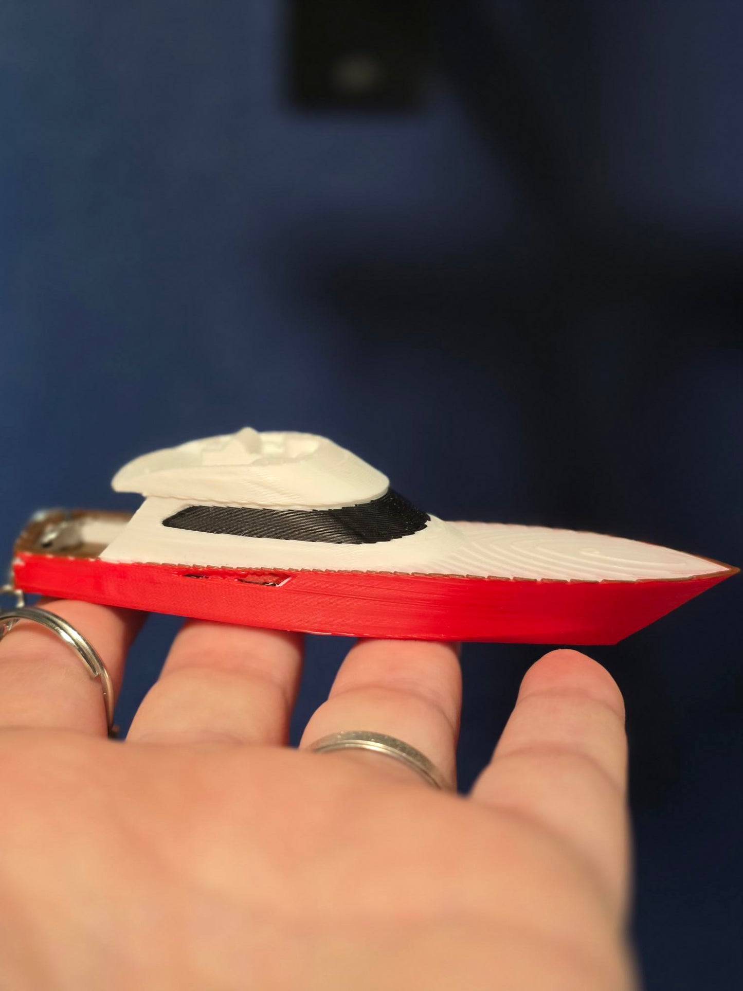 Boat keychain